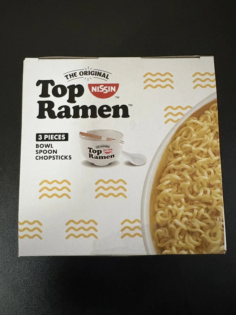 Target Nissin Top Ramen White Ceramic Bowl Set with Red Logo